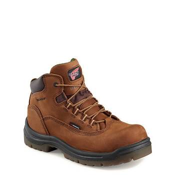 Red Wing Női King Toe 5-inch Safety Toe Vízálló Bakancs Barna